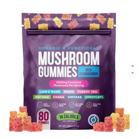 Bear Shaped Mushroom Gummies 80 Counts Mixed Multi Fruit Flavor Healthy Chewy Antioxidant Immune Support Ashwagandha Ganoderma - Buy  Product on Alibaba.com